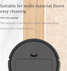 Portable Wireless Smart Mini Sweeping Robot Mopping 3 In1 Rechargeable Cleaning Machine Vacuum Cleaner For Home Office