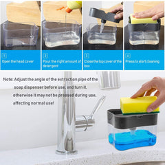 2-in-1 Soap Pump Dispenser – Kitchen Sink Liquid Soap Dispenser