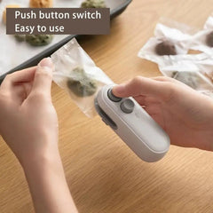 Portable Heat Sealer Machine for Food Bags – USB Rechargeable