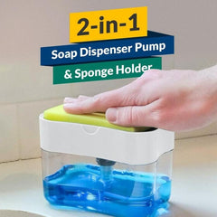 2-in-1 Soap Pump Dispenser – Kitchen Sink Liquid Soap Dispenser