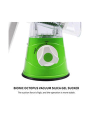 Manual Vegetable Drum cutter Slicer Multifunctional Round Slicer Kitchen Gadget (random color)