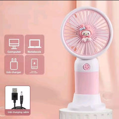 Mini Fan Multifunctional Cool Summer Fruit Cartoon Handheld Mini Fan (random Color)